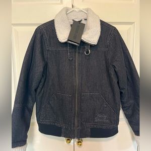 Harley-Davidson Women's Transcendent Sherpa Lined Denim Jacket NWT
